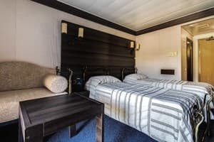 Отель Bakkara. Классик двухместный  с видом на парк отдельные кровати 3